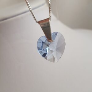 Dije Corazon Swarovski Celeste