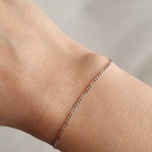 Pulsera Figaro 18.5CM