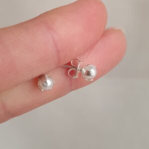 Aros Perla Engarzada 4MM