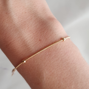 Pulsera Clapton pelotitas 18.5CM