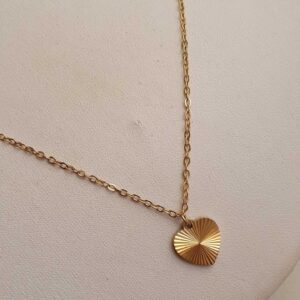 Conjunto Corazon Facetado 45-50CM