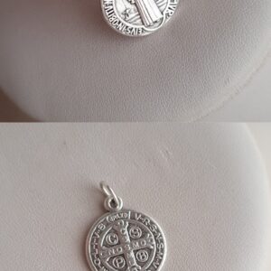 Dije Medalla San Benito 1.2mm x 2.5mm