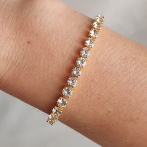 Pulsera Strass 17cm