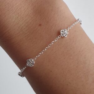 Pulsera Mini Rosas 16.5-20CM