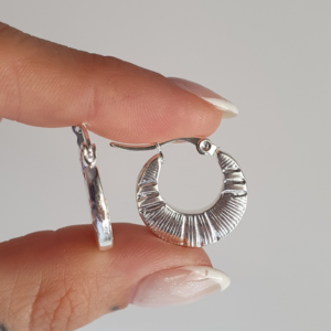 Argollas Lisa 12mm