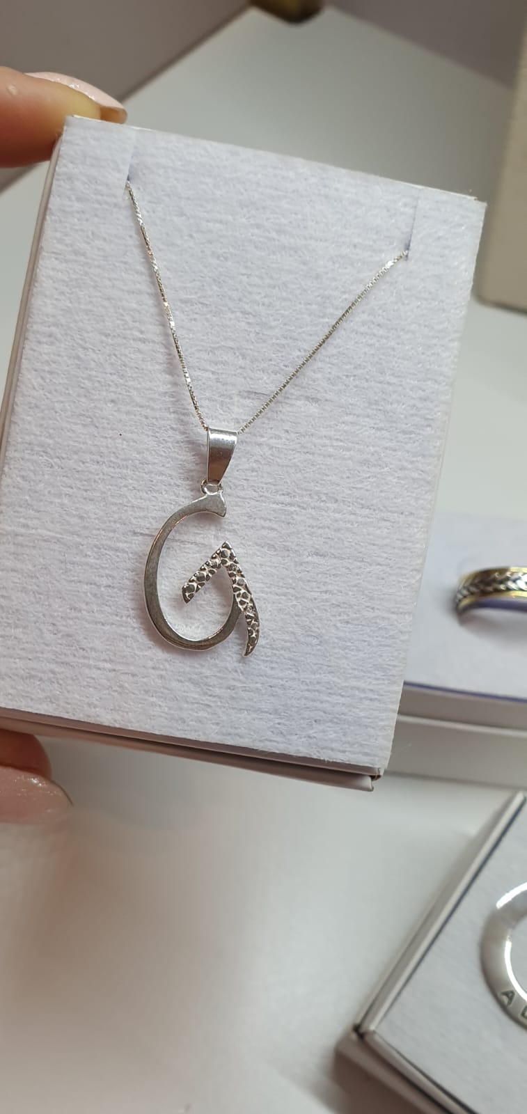 Joya personalizada en plata 925